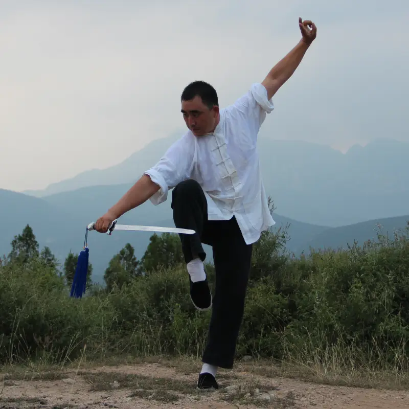 Chen Defeng Jian training