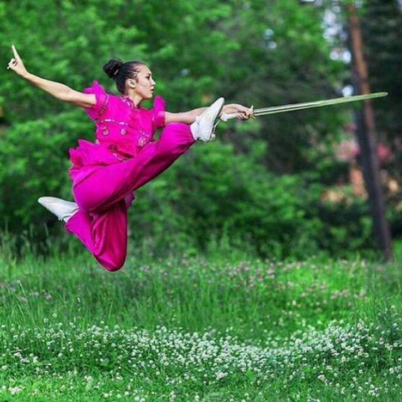 Study Wushu in China Wushu Jian Training in China