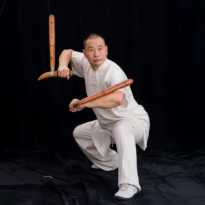 Shi Xiaolong Sword training
