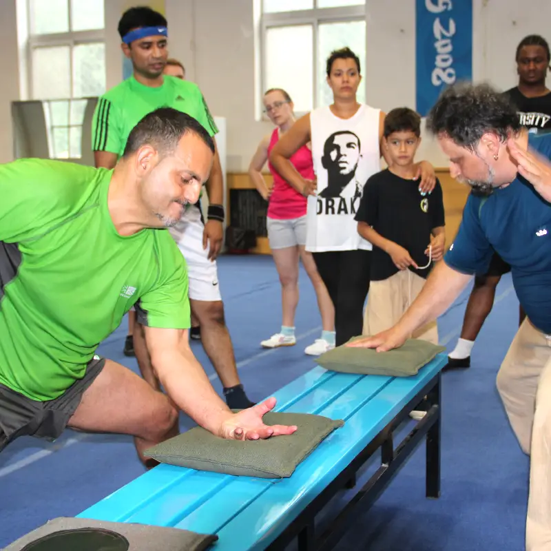Kung Fu Ba Gua Training in China
