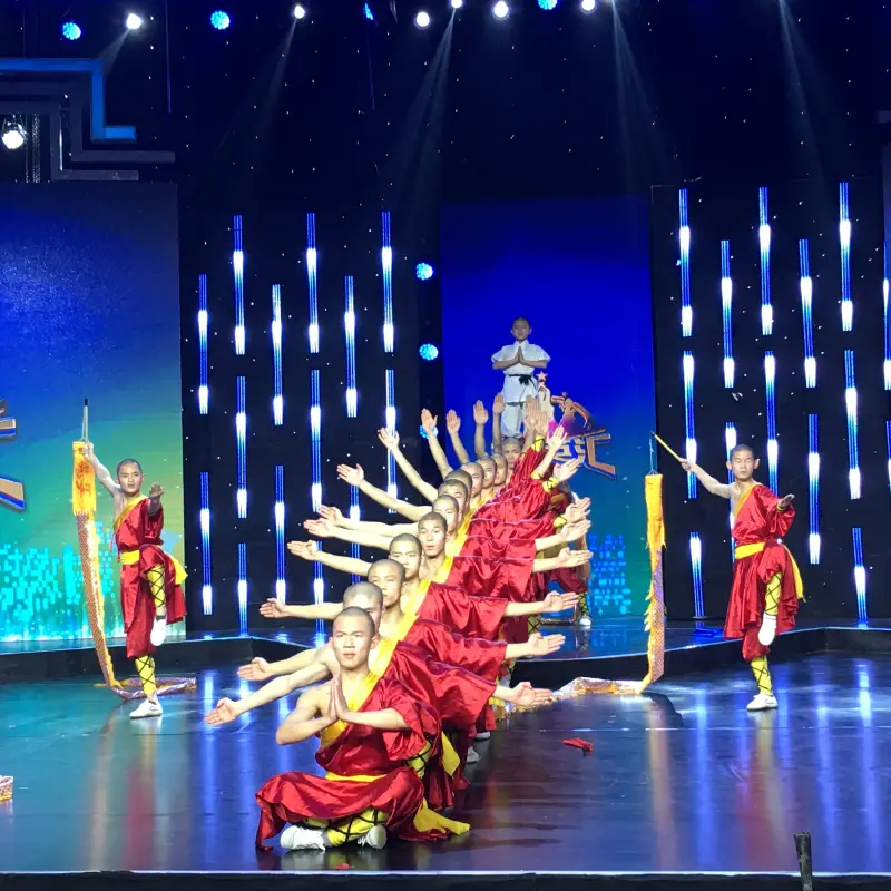 Learn Kung Fu performance in China