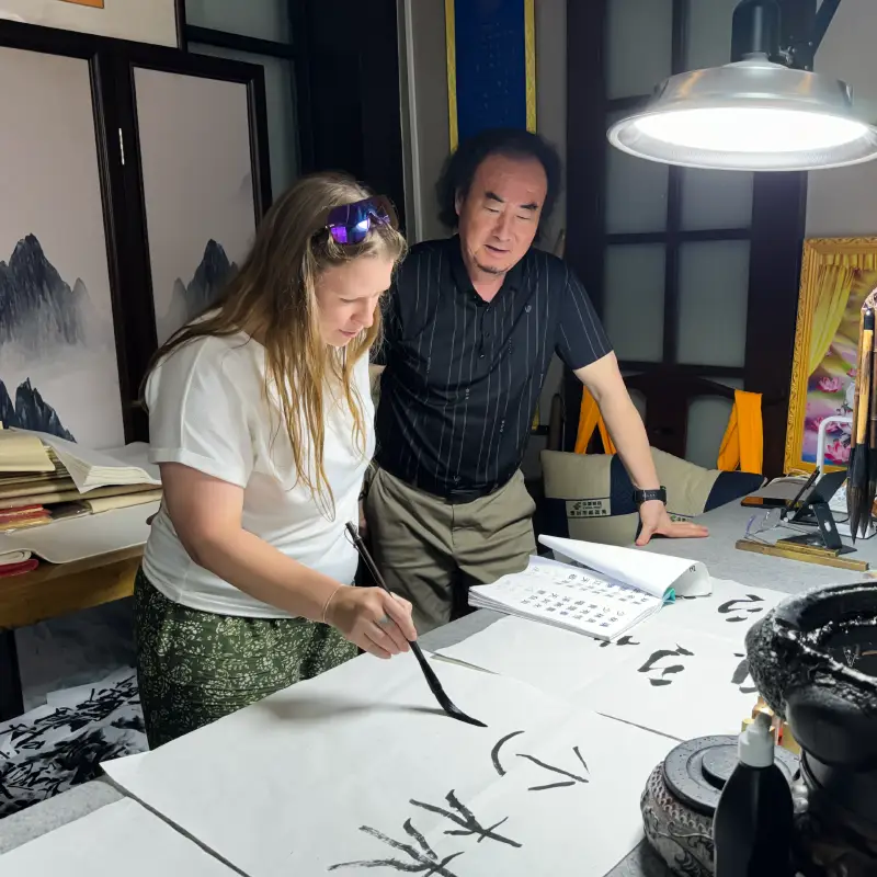 Learn Chinese Calligraphy in China