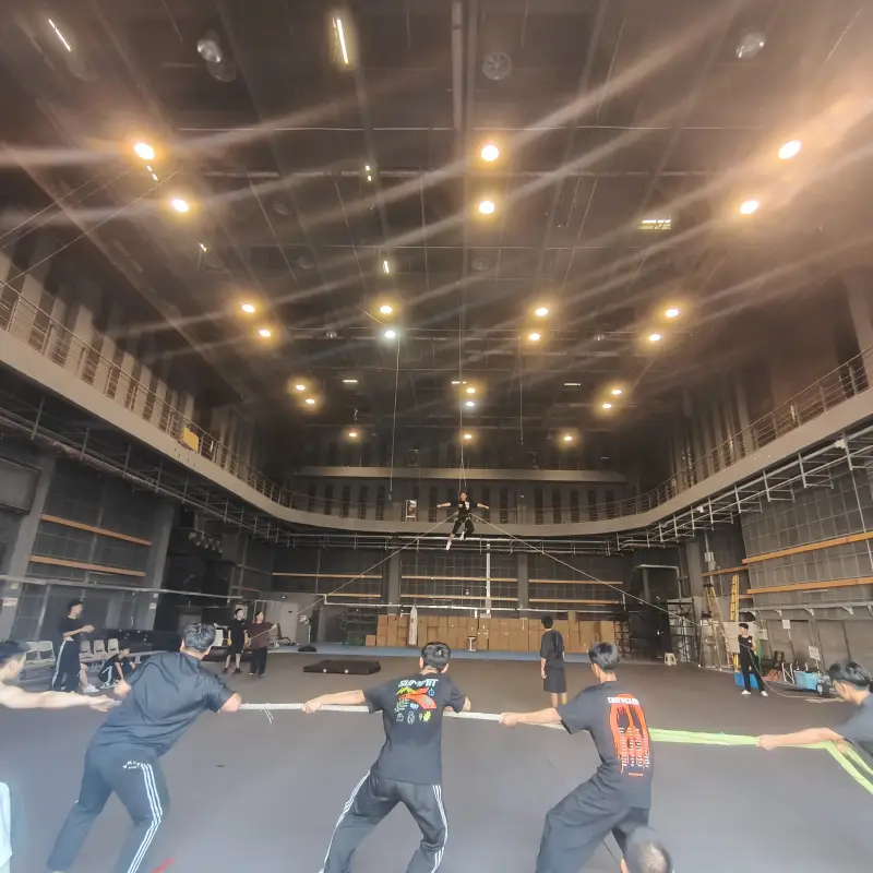 Learn stunt training in China