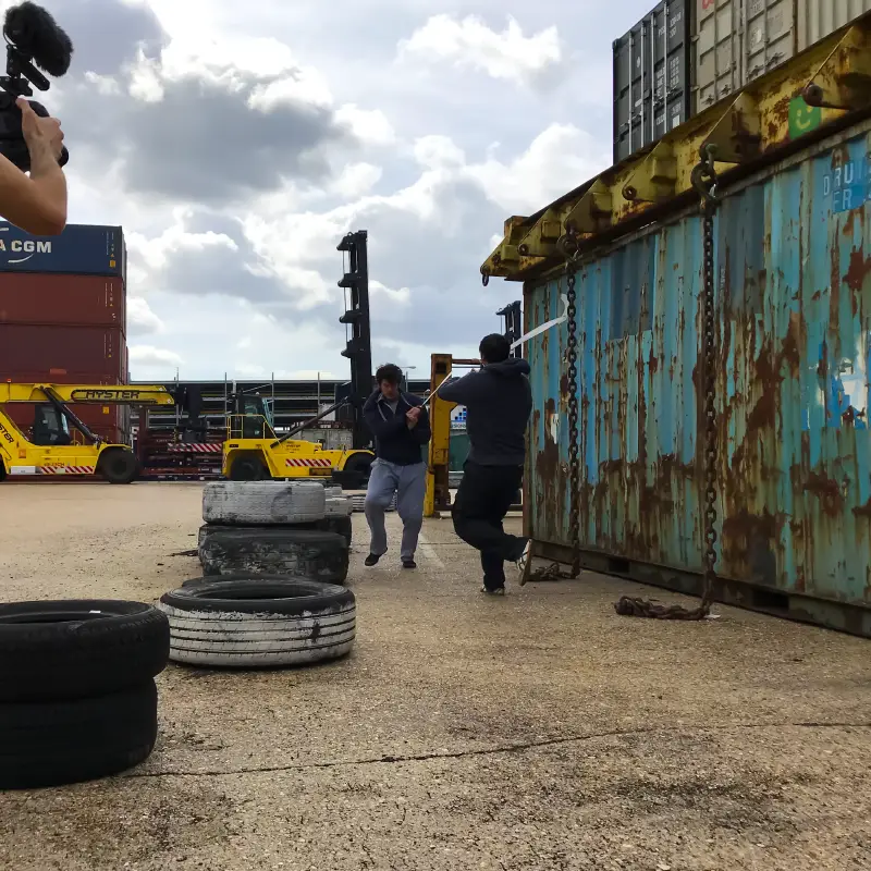 Learn film stunt in China