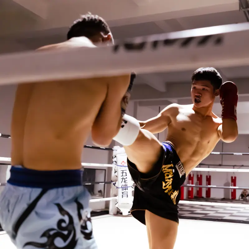 Learn Sanda Kickboxing MMA in China