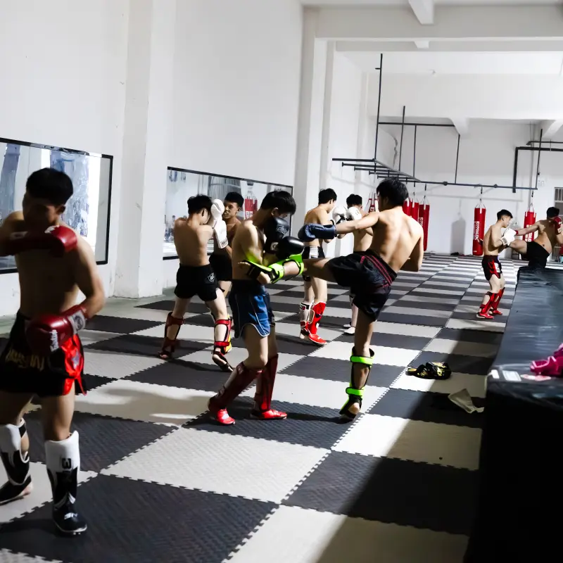 Learn Sanda Kickboxing MMA in China