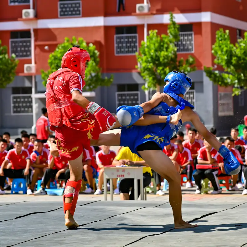 Learn Sanda Kickboxing MMA in China