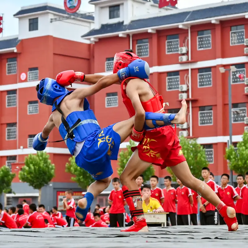Learn Sanda Kickboxing MMA in China