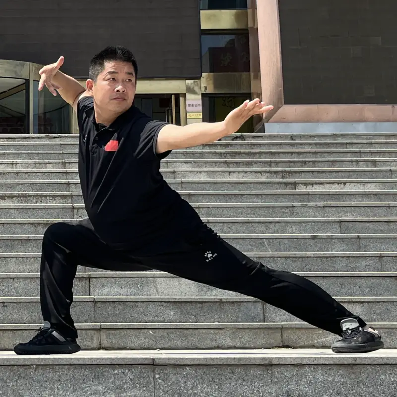 Wang Wei Study Kung Fu in China