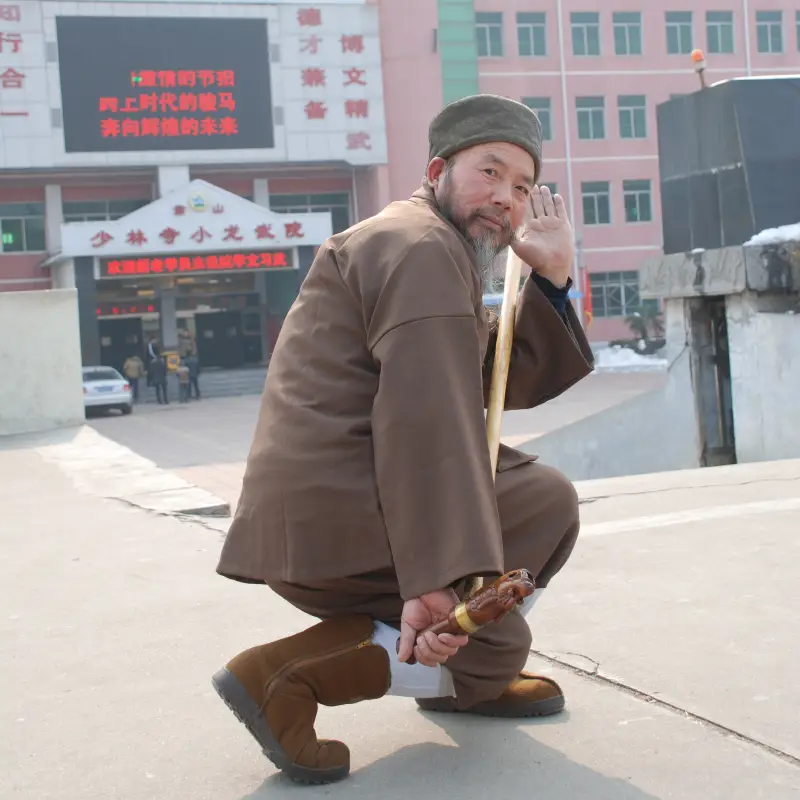 Shaolin Kung Fu Master Zheng Shuji