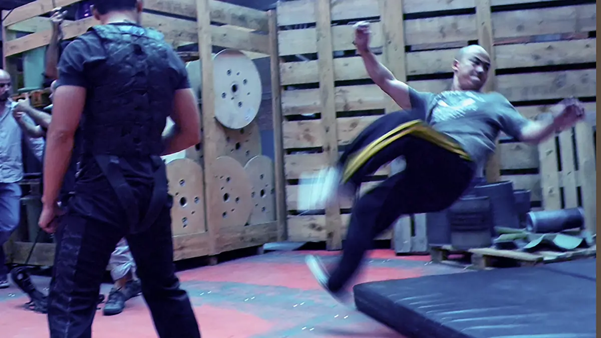 Stunt Fighting choreographer in movie China Stunt Training Camp cultural