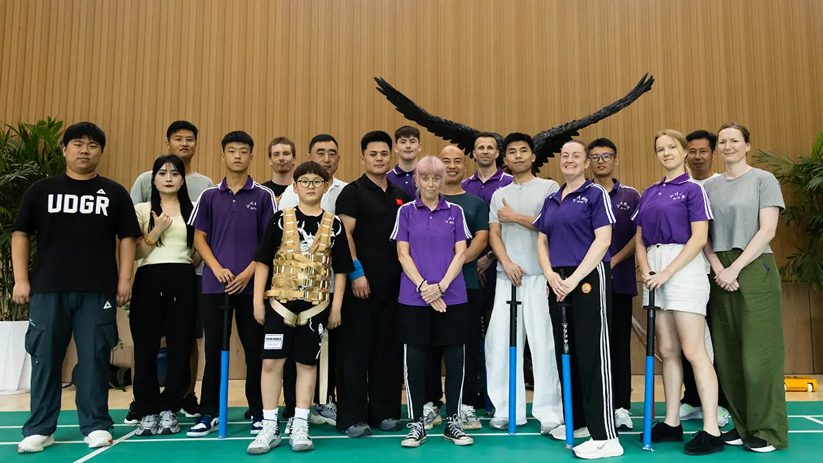 Stunt Training in China at ISDA group photo Stunt Training in China at ISDA group photo